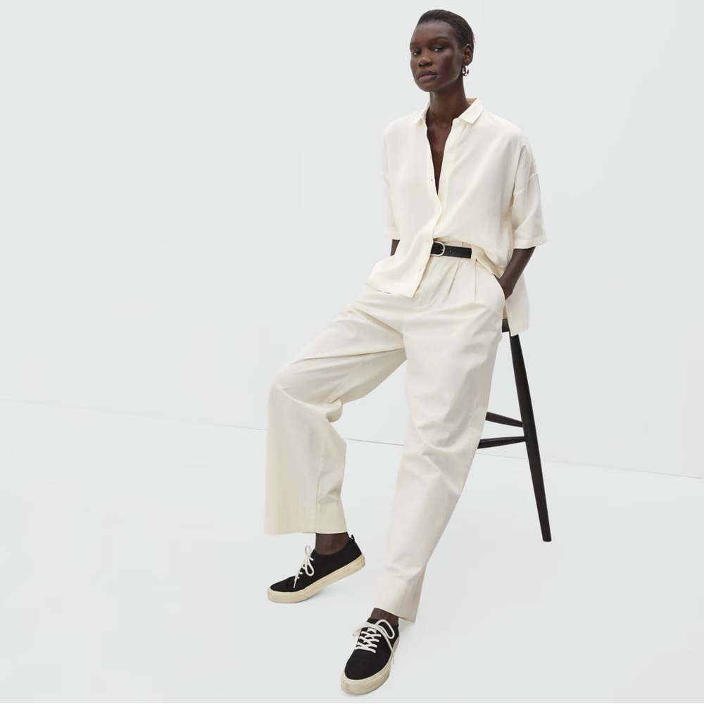Everlane The Drapey Square Shirt